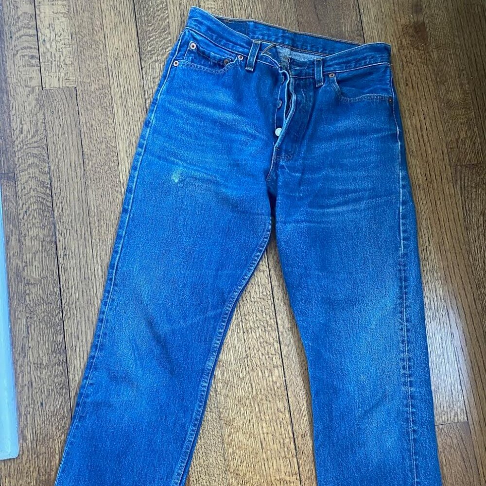 vintage Levi's 501's, size 27